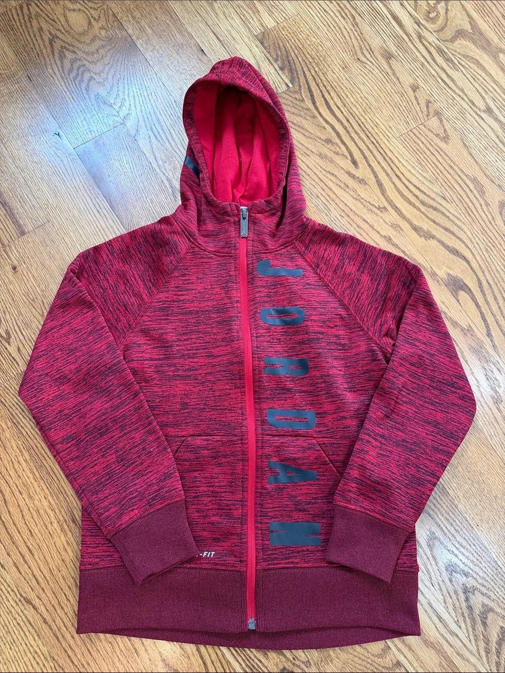 Boy’s Jordan Brand Therma-Fit Zip Up Hoodie/Jacket. Size Small 8-10. Like New.